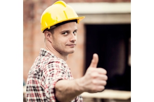 Wir liefern auch auf die Baustelle