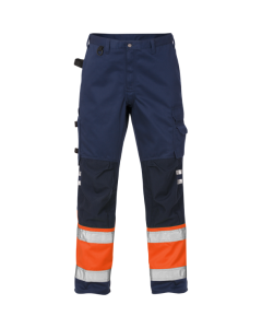 Fristads Bundhose 2032 PLU orange/marine