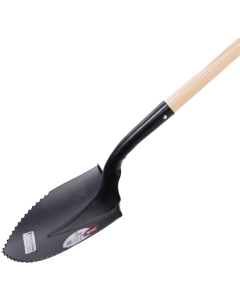 Anfurchschaufel mit Wellenschliff