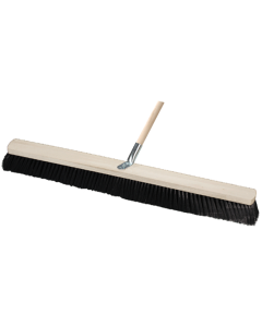 Haarbesen RM mit Stiel und Halter