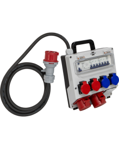 Stromverteiler 400V + 230V / 32A