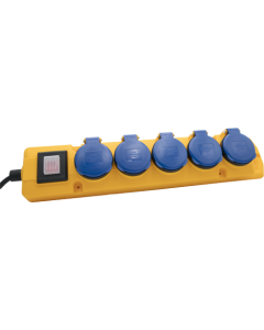 Steckerleiste Super-Solide 5xT13/IP55 | 3m