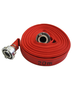 Feuerwehrschlauch 20m x 52mm mit Storz-Kupplung KA-66mm