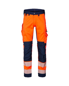 Fristads Stretchhose Flexforce orange/marine