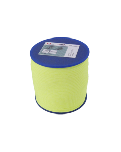 Maurer- und Trassierschnur PET Polyester 2.5mm leuchtgelb