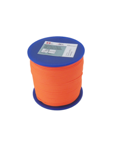 Maurer- und Trassierschnur PET Polyester 2.5mm leuchtorange
