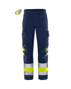 Fristads-Green Hose 2649 GPLU - Kl.1 | Warnschutz-Gelb/Marine