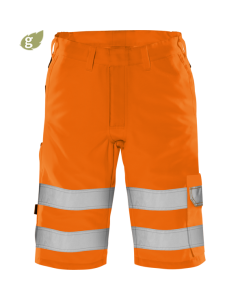 Fristads-Green Shorts 2650 GPLU - Kl.2 | Warnschutz-Orange