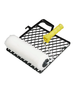 Farbroller Nylon 25cm mit Abstreifgitter