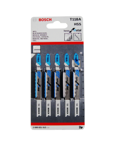 BOSCH-Stichsägeblätter T118A / Metall