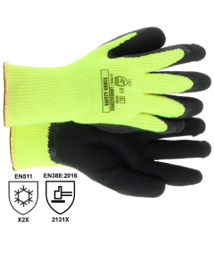 Handschuhe Winter gelb