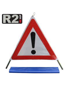 Triopan Faltsignal 90cm Reflex R2 / 3-Seiten 1.30 andere Gefahren