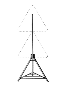 Signaltafelständer verzinkt