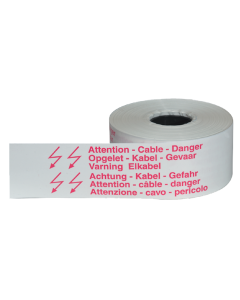 Warnband 250m "Achtung Kabel" 