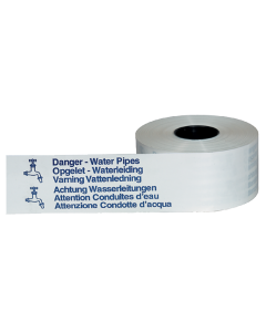 Warnband 250m "Wasserleitungen" 