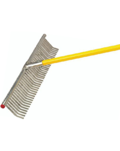 Rasenrechen Alu 38 Zinken 65cm