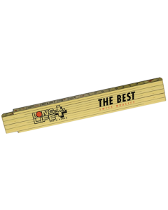 Doppelmeter Kunststoff longlife 2m