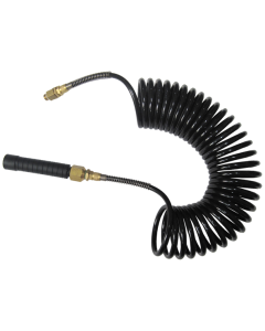 GLORIA Spiralschlauch Set 5m mit schwarzem Kunststoff-Handgriff zu 405 T - 410 TKS