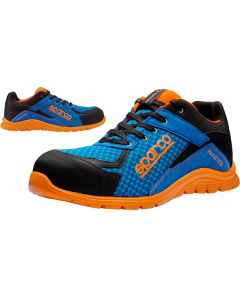 Halbschuhe sparco Practice S1P blue orange