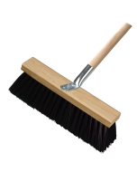 Strassenbesen Kunststoff mit Stiel und Halter