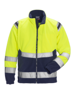 Fristads Fleecejacke 4041 FE gelb/marine