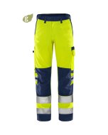 Fristads-Green Hose 2651 GPLU - Kl.2 | Warnschutz-Gelb/Marine