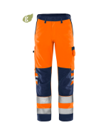 Fristads-Green Hose 2651 GPLU - Kl.2 | Warnschutz-Orange/Marine