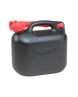Benzinkanister Kunststoff schwarz